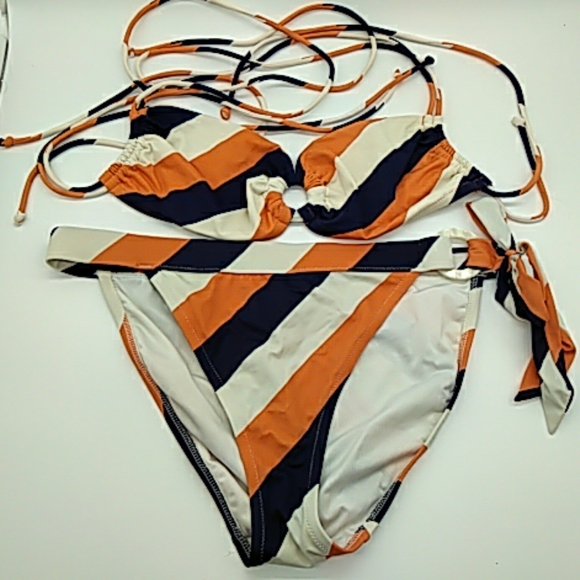 Victoria's Secret Other - Victoria Secret womens bikini set L orange